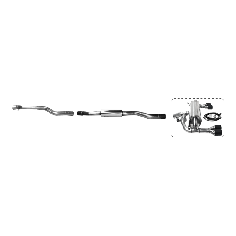 BMW M240I - Bastuck Duplex Performance Auspuff Anlage ab Kat - Bild 1